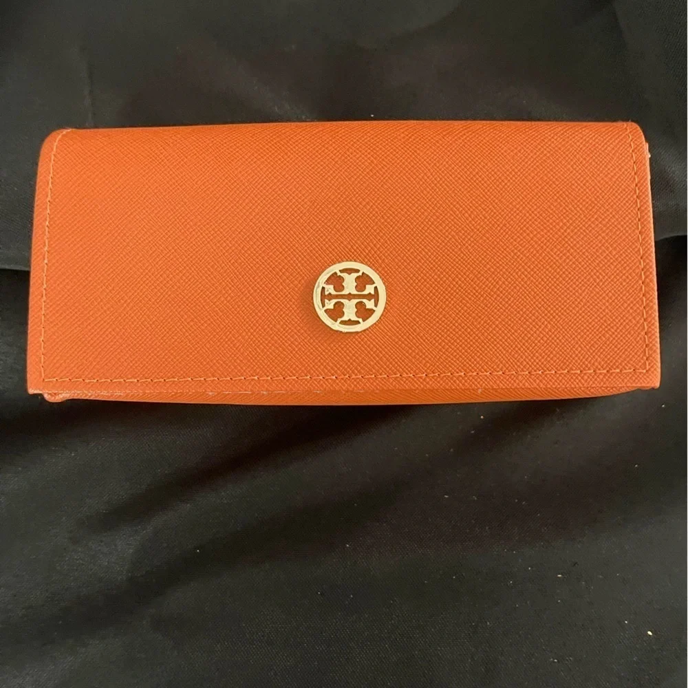 Tory Burch Vibrant Orange glass case
